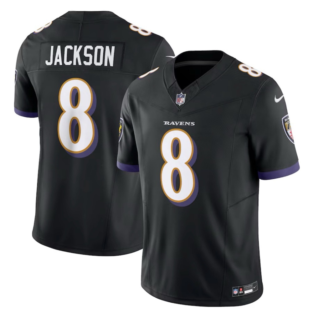 Baltimore Ravens NFL Store Lamar Jackson Nike Black Vapor Jersey